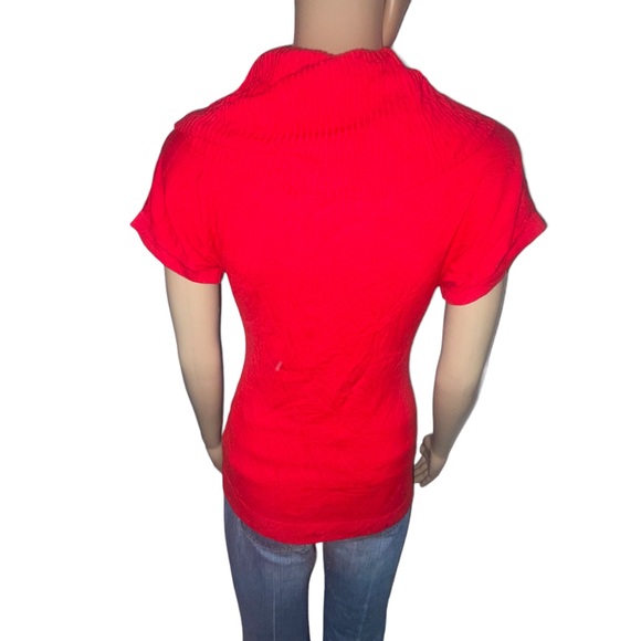 Express short sleeve cowl neck sweater - Picture 3 of 4